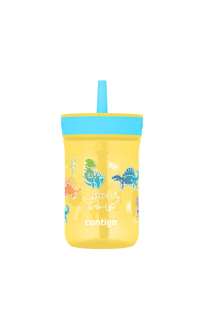 Kids’ Leighton Straw Tumbler with Spill-Proof Leak-Proof Lid, 14oz K8