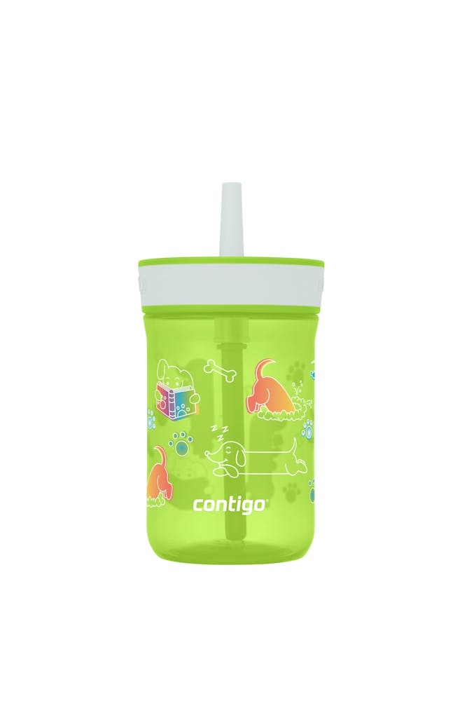 Kids’ Leighton Straw Tumbler with Spill-Proof Leak-Proof Lid, 14oz K8